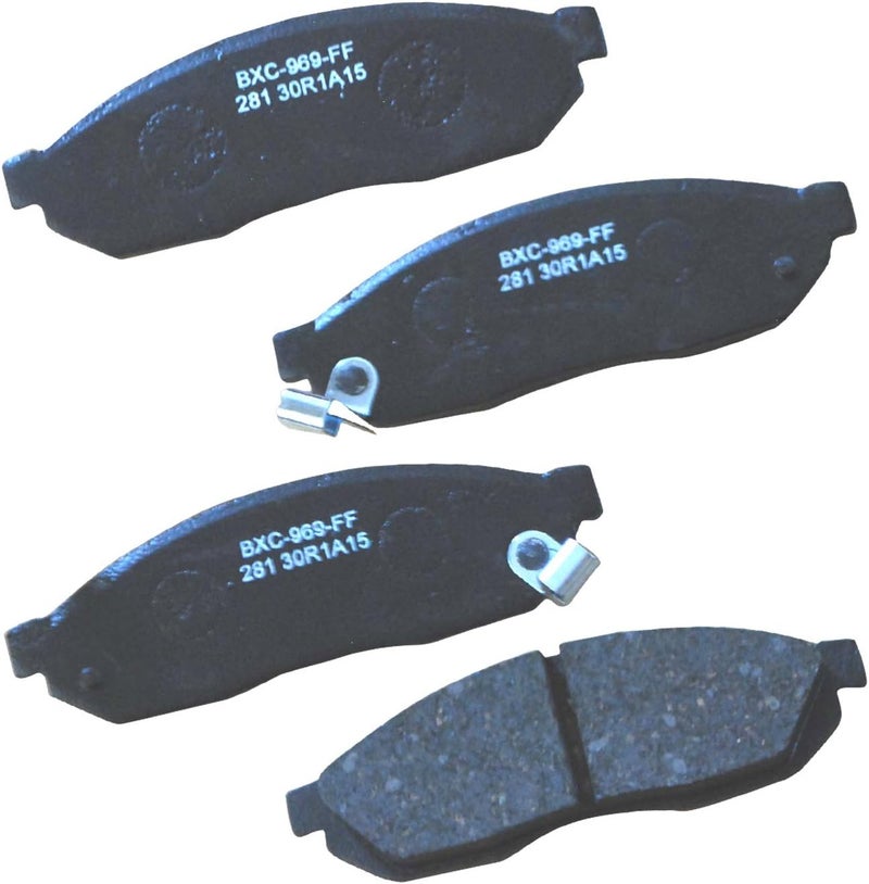 Bendix Premium SBC281 Ceramic Front Brake Pads for Honda Civic 1983-1980, Civic 1987-1985 - Image 1